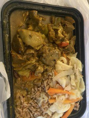 Large Curry goat