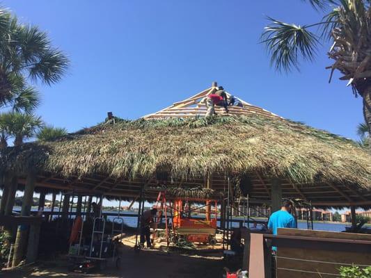 Native American Tiki Palm Huts of Florida
