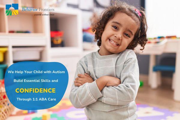 Build confidence in your child with quality ABA services.