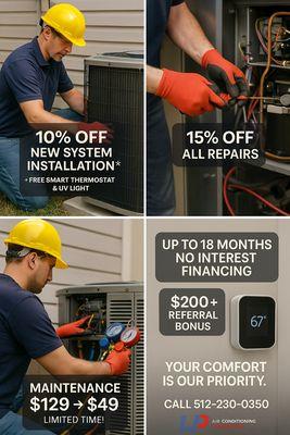 LP Air Conditioning and Heating