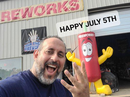 Four Finger Fireworks