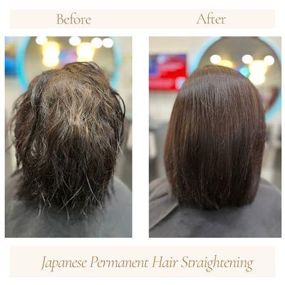 Japanese Permanent Hair Straightening