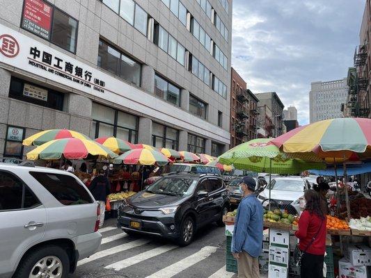 Corner of Canal St. & Elizabeth St.!