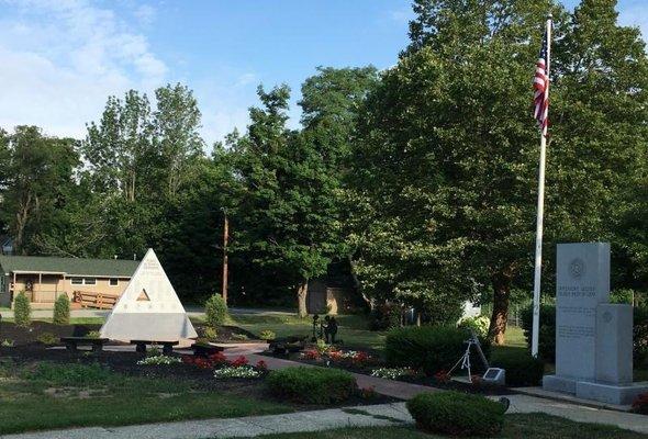 This is the entrance to the park. It is located on the right before the Robert O. Smith park (a different location)