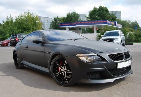 2010 M5 Flat Black Wrap