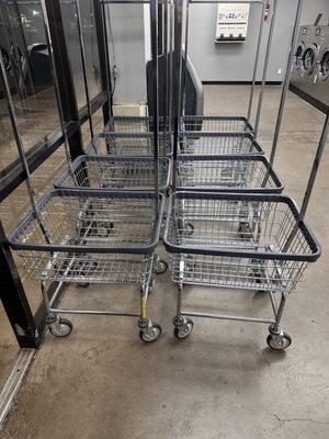 New Carts for customers.