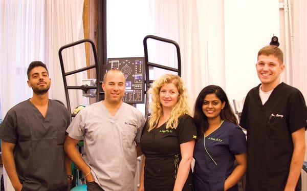 Our team of specialists is here to help you get out of pain fast.