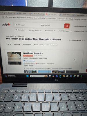 West Coast Carpentry