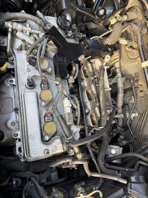 SPARK PLUGS replacement.