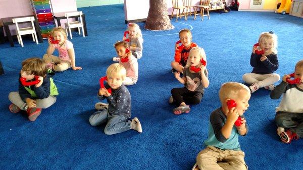 Students learn phonics with our unique hand's on approach to learning.