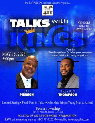 Talks with Kings Mentoring Annual Event 2025