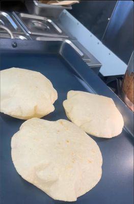 Tortillas a mano