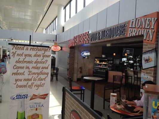 Between gate B3 and B5