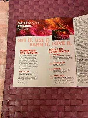 GET IT. USE IT. EARN IT. LOVE IT.