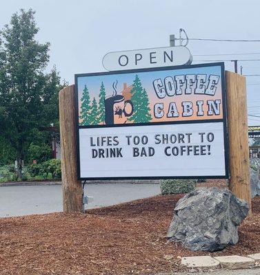 New and improve sign!