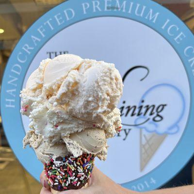 Triple Scoop (Butterscotch, Circus Town, Coffee Toffee)