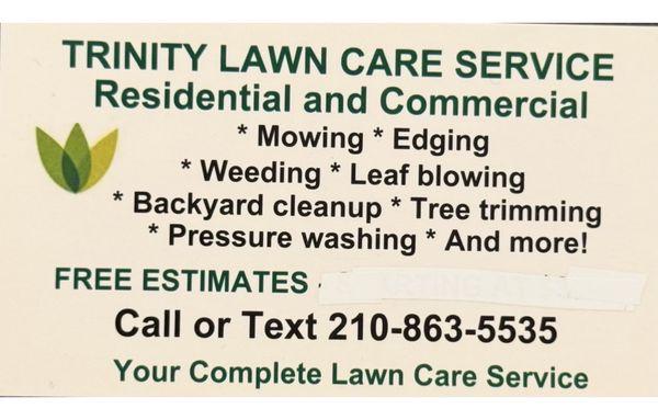 Trinity Lawn Care Services
