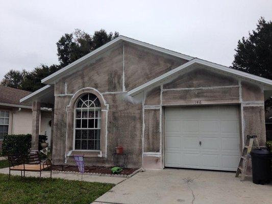 Oviedo exterior during prep