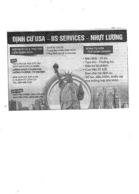 Immigration Dinh Cu USA VN
