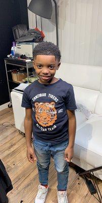 An amazing haircut !