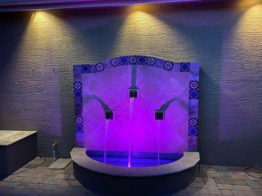 Water feature lighting