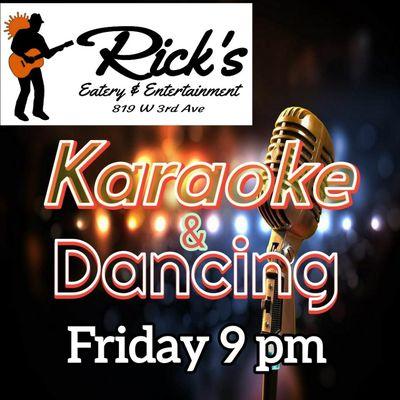 Karaoke and Dancing