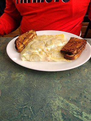 Made to order omlet.