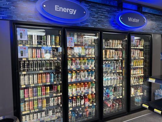 Ice cold energy and water