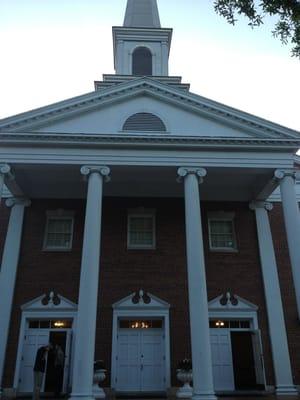 Main sanctuary entrance