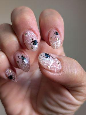 Halloween nails by Lynn
