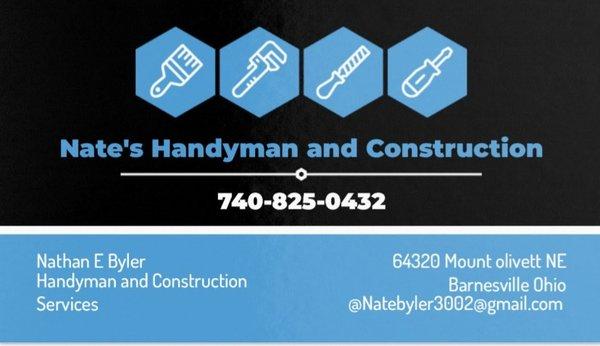 Nate's Handyman and Construction