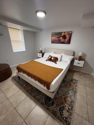 Cleaned and ready for Airbnb booking.