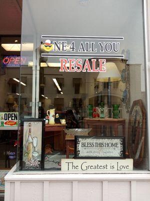 One 4 All You Resale