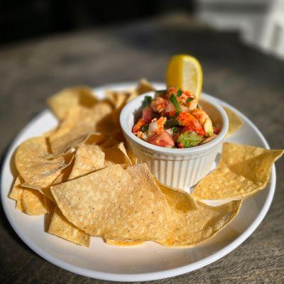 Crawfish ceviche