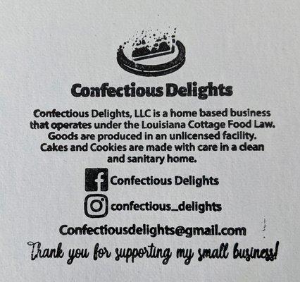 Confectious Delights