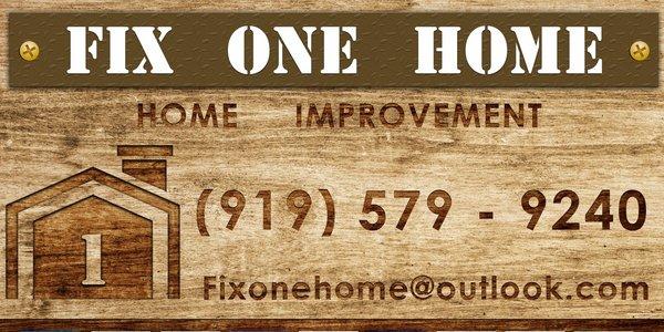 Fix One Home