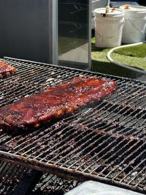 Aussie Aussie - loved the sauce on top!..