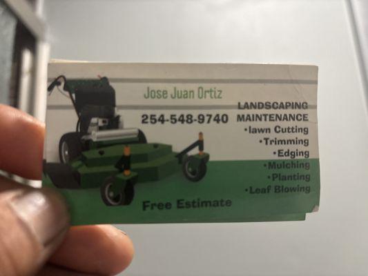 Ortiz Landscaping