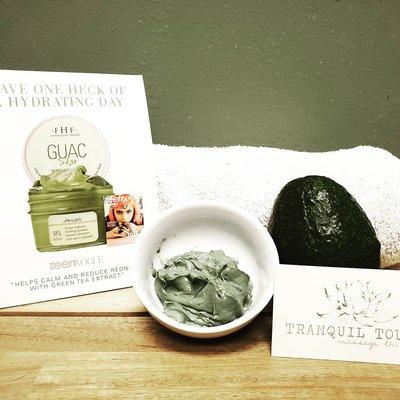 Guac Star Body mask for soft even skin!
