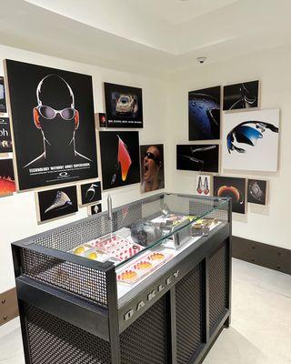 Inside Oakley Store