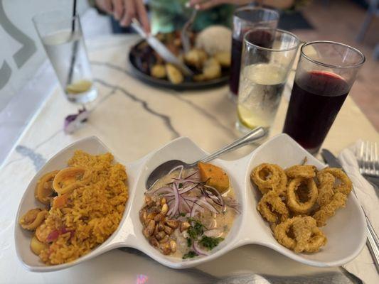 Ceviche Mixto (Fish & Seafood)