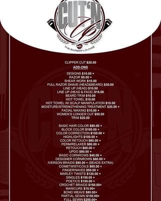Cut'N Up the Barber Lounge