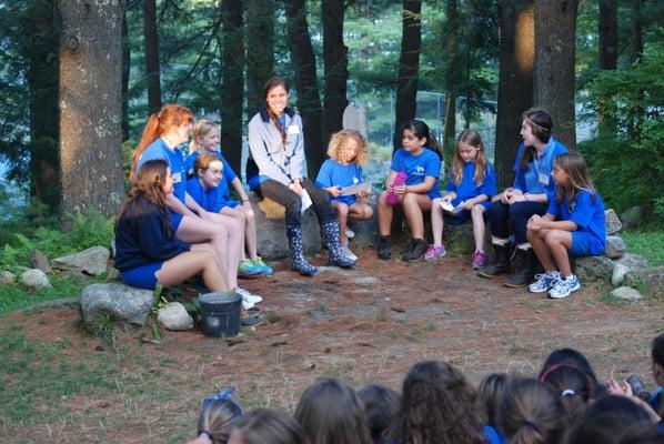 We always find time for songs and skits.