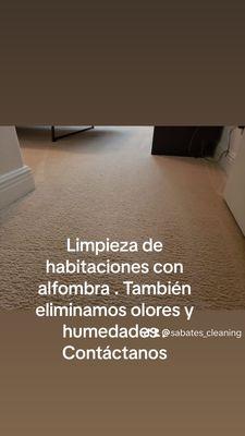 Limpiamos alfombras comerciales y particulares