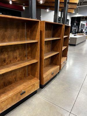 Empty shelves