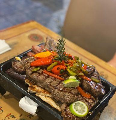 Meat lovers Parrillada