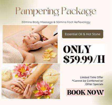 Pampering package