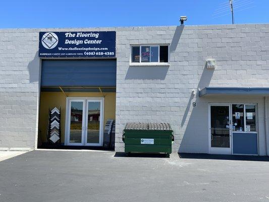 front side of the store