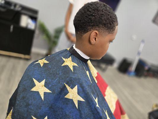 Kids haircut