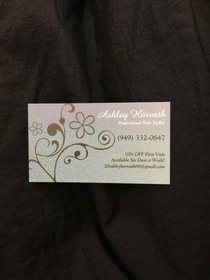 Ashley Horvath Professional Hair Stylists